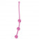 Гибкая анальная цепочка Toyz4lovers Jammy Jelly Anal 3 Beads, розовая