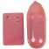 Розовое гладкое виброяйцо PlayHouse Remote Sensations на пульте управления, розовый
