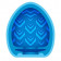 Эластичный мастурбатор-яйцо для мужчин Zolo «Corner Pocket», синий, США